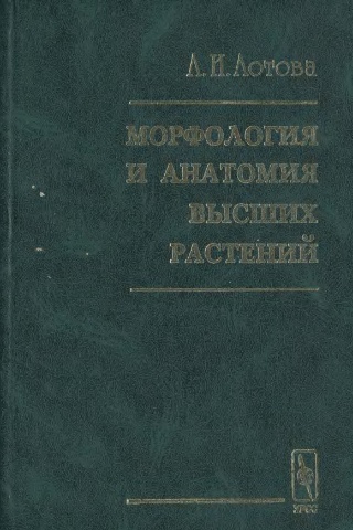 Морфология и анатомия высших растений